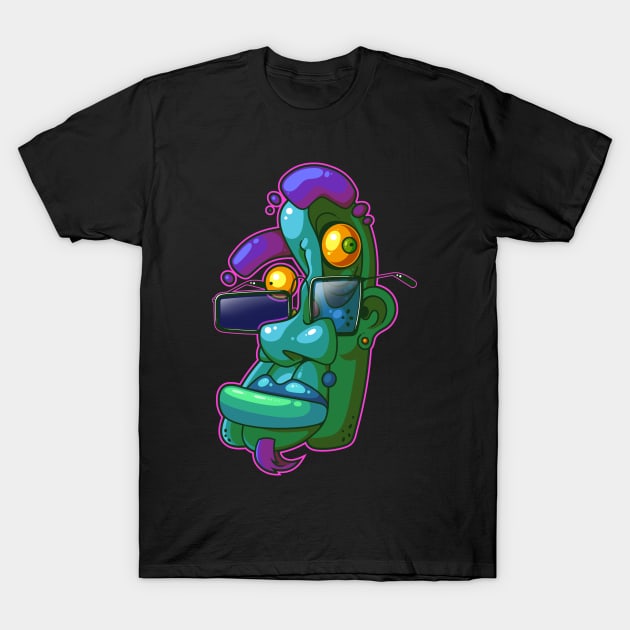 Old Man T-Shirt by ArtisticDyslexia